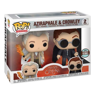 Funko POP: Good Omens - Aziraphel & Crowley with Wings