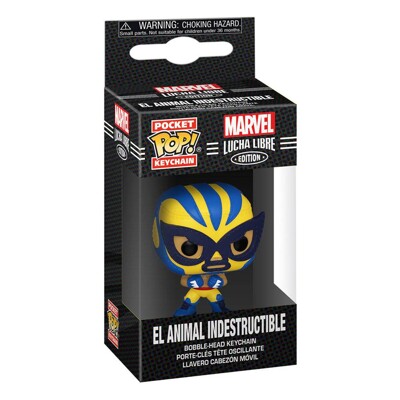 Funko POP: Keychain Marvel Luchadores - Wolverine