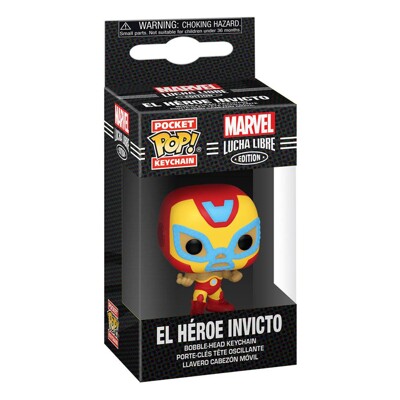 Funko POP: Keychain Marvel Luchadores - Iron Man