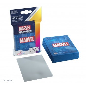 Gamegenic obaly na karty: Marvel Champions Art Sleeves - Marvel Blue (50+1 Sleeves)