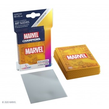 Gamegenic obaly na karty: Marvel Champions Art Sleeves - Marvel Orange (50+1 Sleeves)