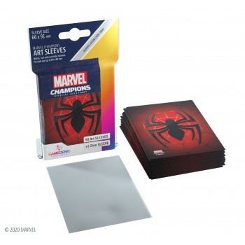 Gamegenic obaly na karty: Marvel Champions Art Sleeves - Spider-Man (50+1 Sleeves)