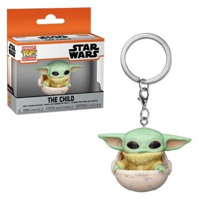 Funko POP: Keychain Star Wars The Mandalorian - The Child Hover Pram