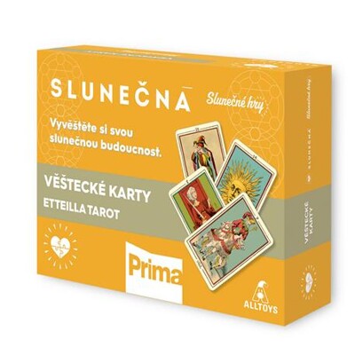 Slunečná - Luxusní věštecké karty