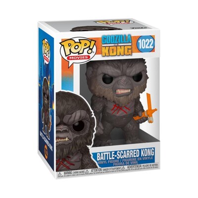 Funko POP: Godzilla Vs Kong - Battle-Scarred Kong