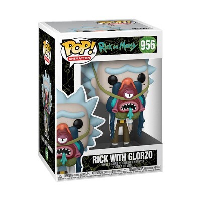 Funko POP: Rick and Morty - Rick with Glorzo