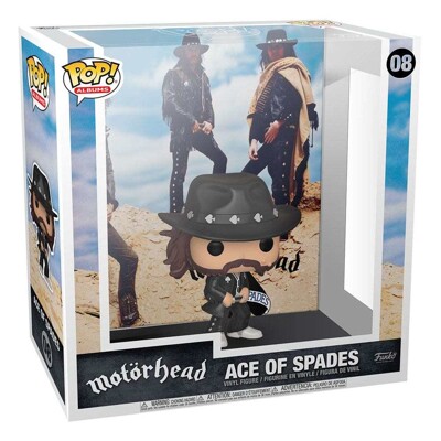 Funko POP: Motorhead - Ace of Spades with Acrylic Case (Album)