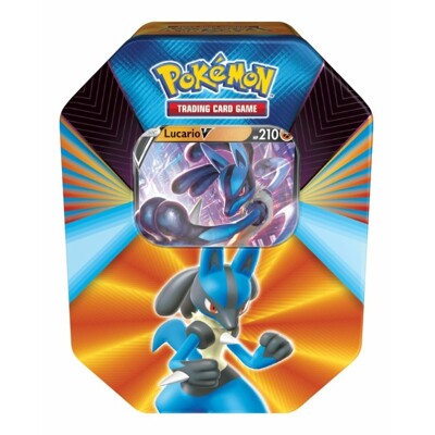 Pokémon TCG: V Forces Tin - Lucario V (2021)