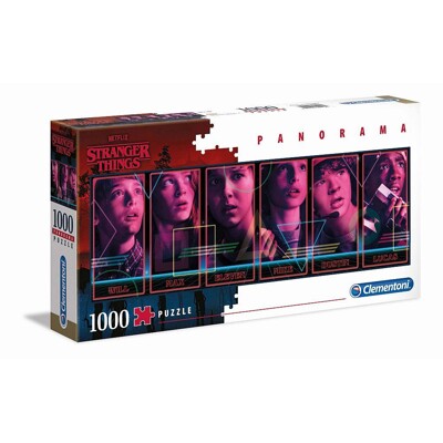 Puzzle Panorama - Stranger Things Characters (1000 dílků)