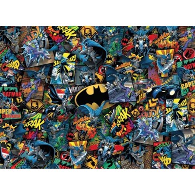 Puzzle - DC Comics Impossible Puzzle - Batman (1000 dílků)