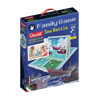 Quercetti -  Family Game Sea Battle – strategická hra Lodě (námořní bitva)