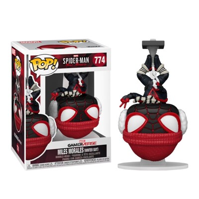 Funko POP: Marvel's Spider-Man - Miles Morales Winter Suit Hanging