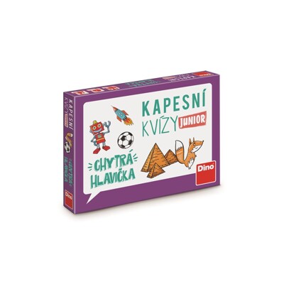 Kapesní kvízy junior - Chytrá hlavička (Cestovní hra)