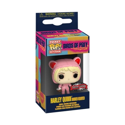 Funko POP: Keychain Birds of Prey - Harley Quinn (Broken Hearted)