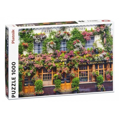 Puzzle - Churchill Pub in London (1000 dílků)