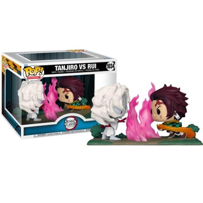 Funko POP Moment: Demon Slayer - Tanjiro vs. Rui