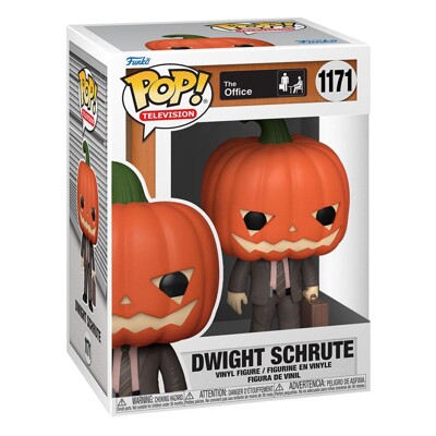 Funko POP: The Office US - Dwight with Pumpkinhead