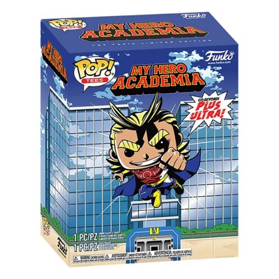 Funko POP Tee Box: My Hero Academia - All Might, Funko figurka a tričko, Velikost - S