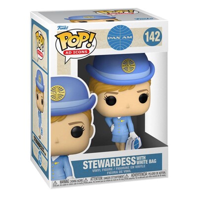 Funko POP: Ad Icons - Pan Am - Stewardess with White Bag