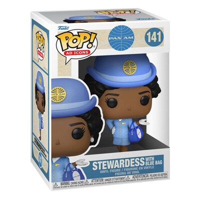 Funko POP: Ad Icons - Pan Am - Stewardess with Blue Bag