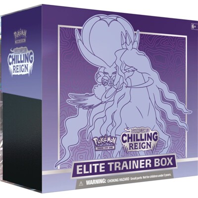 Pokémon Sword & Shield - Chilling Reign Elite Trainer Box (Shadow Rider Calyrex)