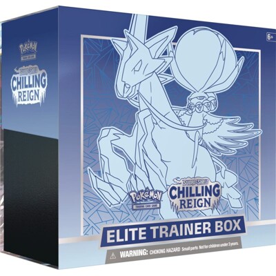 Pokémon Sword & Shield - Chilling Reign Elite Trainer Box (Ice Rider Calyrex)