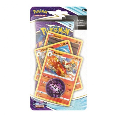 Pokémon Sword & Shield - Chilling Reign Premium Checklane booster - Blaziken