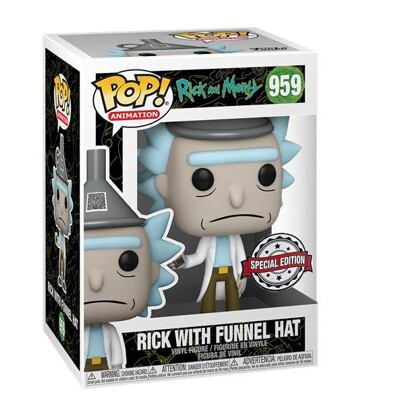 Funko POP: Rick and Morty - Rick with Funnel Hat (exclusive special edition)