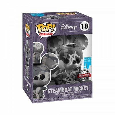 Funko POP: Mickey - Steamboat Willie (Artist Series) with Pop Protector