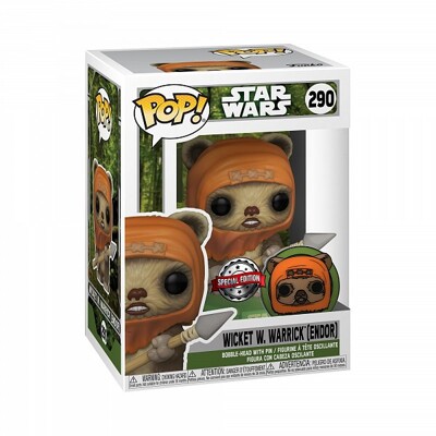 Funko POP: Star Wars ATG - Wicket with Pin (Amazon exclusive edition)