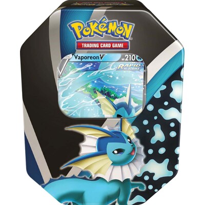 Pokémon TCG: Eevee Evolutions Tin - Vaporeon V (2021)