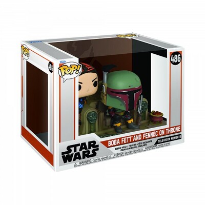 Funko POP Moment: Star Wars - The Mandalorian - Boba Fett & Fennec Shand