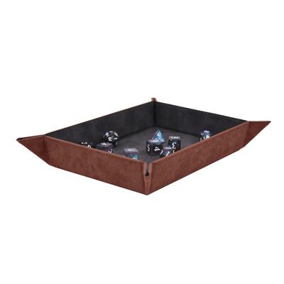 UltraPRO Foldable Dice Rolling Tray - Ruby