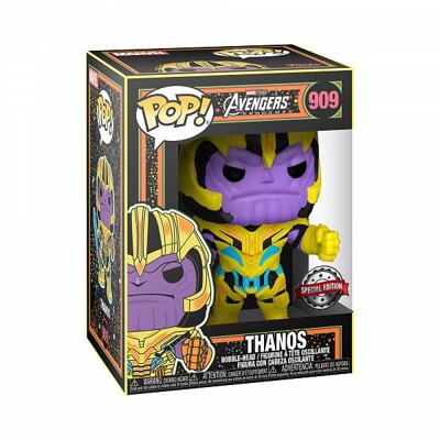 Funko POP: Marvel Black Light - Thanos (exclusive special edition)