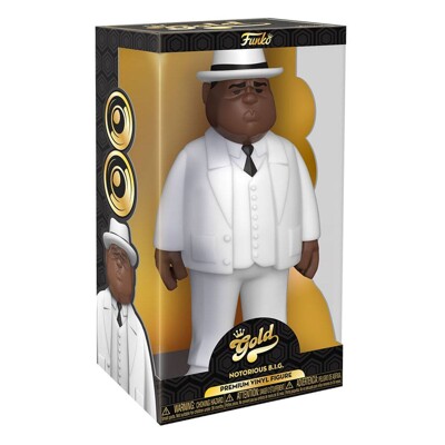 Funko Gold: Notorious B.I.G. - Biggie Smalls White Suit (30 cm)