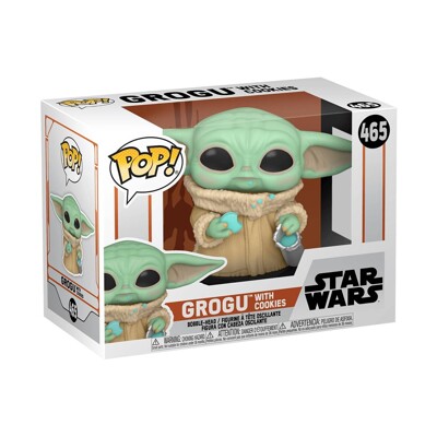 Funko POP: Star Wars - The Mandalorian - Grogu with Cookie