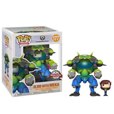 Funko POP: Overwatch - Nano Cola D.Va with MEKA (exclusive special edition) 6''