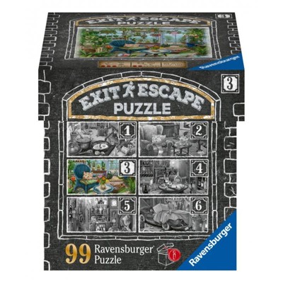 Exit escape puzzle: Zimní zahrada (99 dílků)