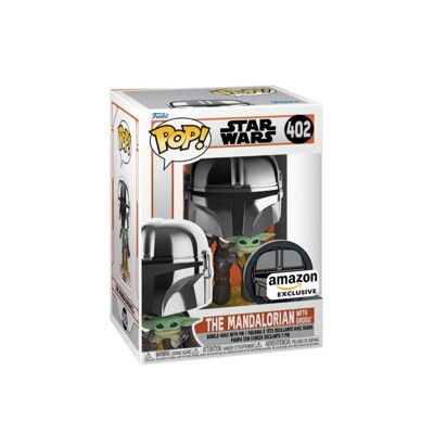 Funko POP: Star Wars ATG - Mandalorian with Pin (Amazon exclusive special edition)