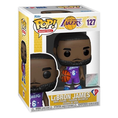 Funko POP: NBA Legends - Lakers - LeBron James (Yellow Jersey) (City Edition 2021)