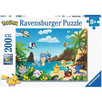 Puzzle XXL - Pokémon: Chyť je všechny! (200 dílků)