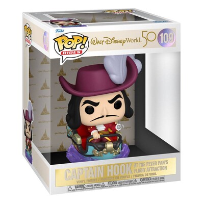 Funko POP Ride: Walt Disney World 50 - Captain Hook at the Peter Pans Flight Attraction