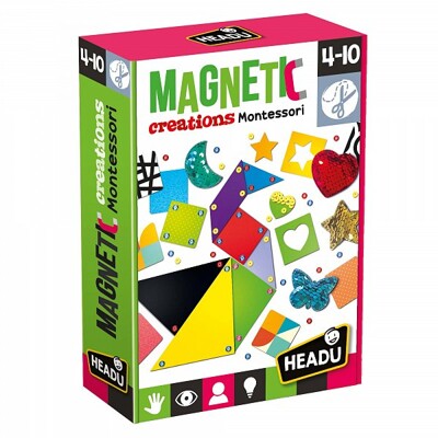 HEADU - Montessori magnetické výtvory