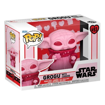 Funko POP: Star Wars Valentines - Grogu with Cookies