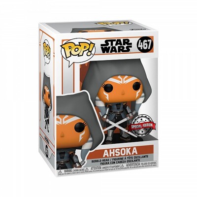 Funko POP: Star Wars - The Mandalorian - Ahsoka (hooded) (exclusive special edition)