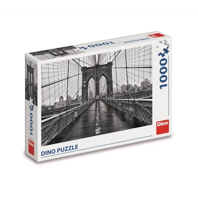 Puzzle - Černobílý New York (1000 dílků)