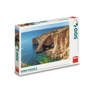 Puzzle - Pláž na Maltě (500 dílků)