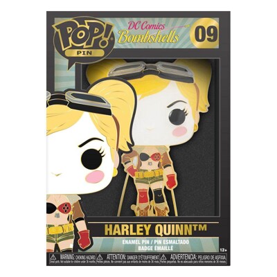 Funko POP: Enamel Pins - DC Comics: Harley Quinn