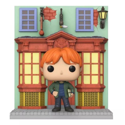 Funko POP Deluxe: Harry Potter - Quidditch Supplies Store w/Ron (exclusive special edition)