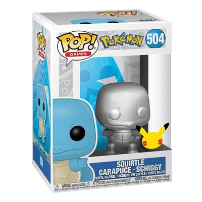 Funko POP: Pokemon - Squirtle Silver SV MT